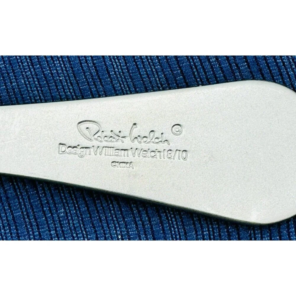 Robert Welch PENDULUM Tablespoon Soup Dot Stainless Satin 7 3/4‎ inch Single